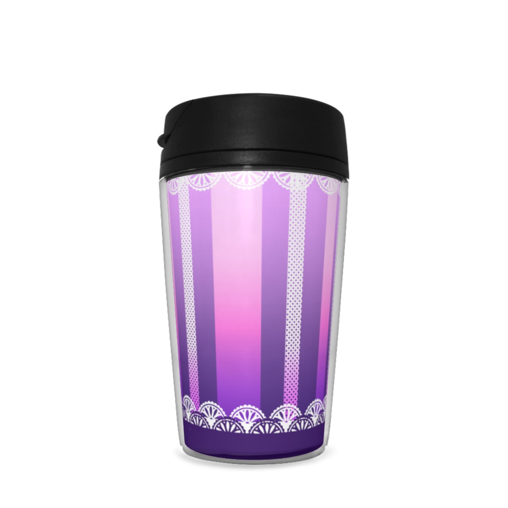 【オリジナル】タンブラー紫