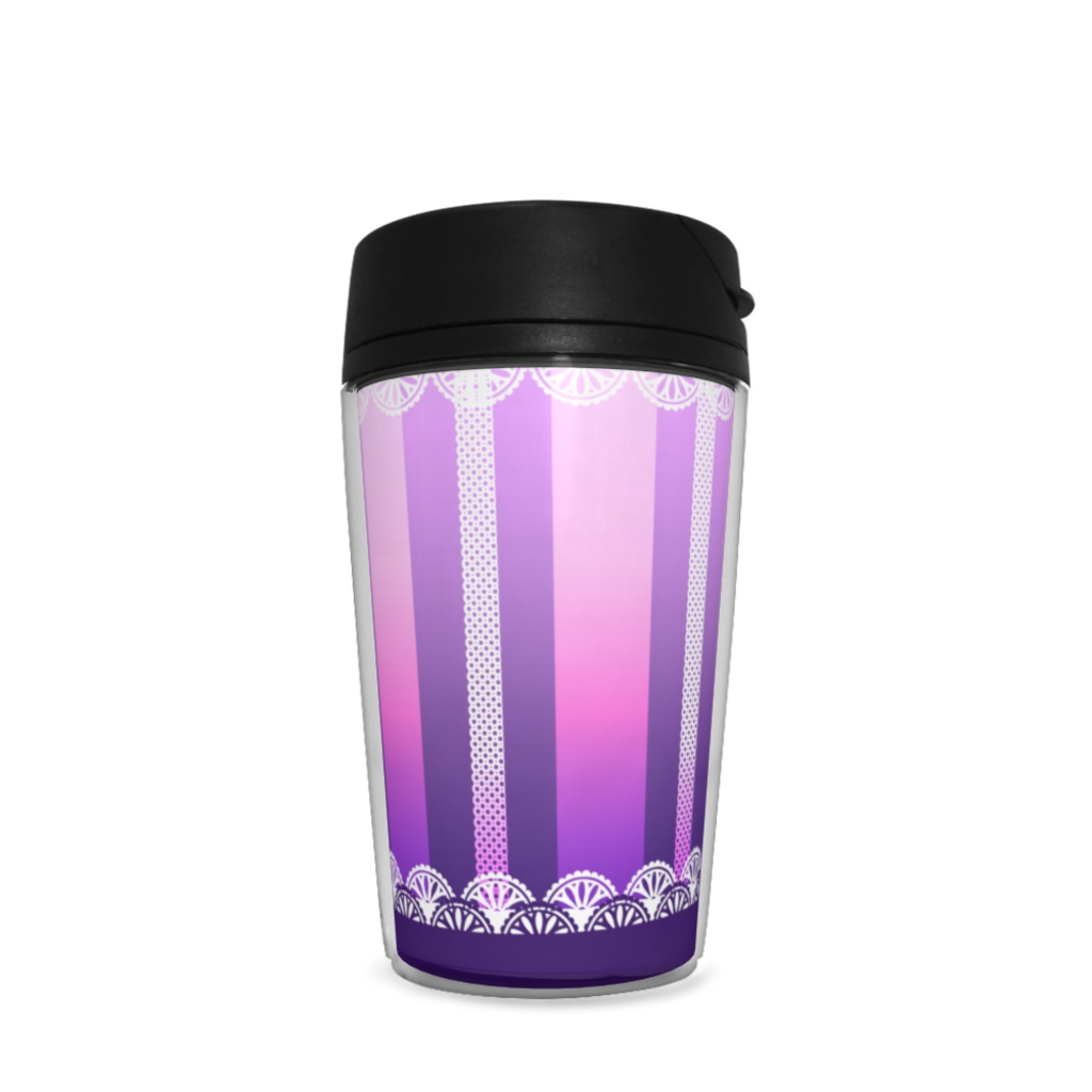 【オリジナル】タンブラー紫