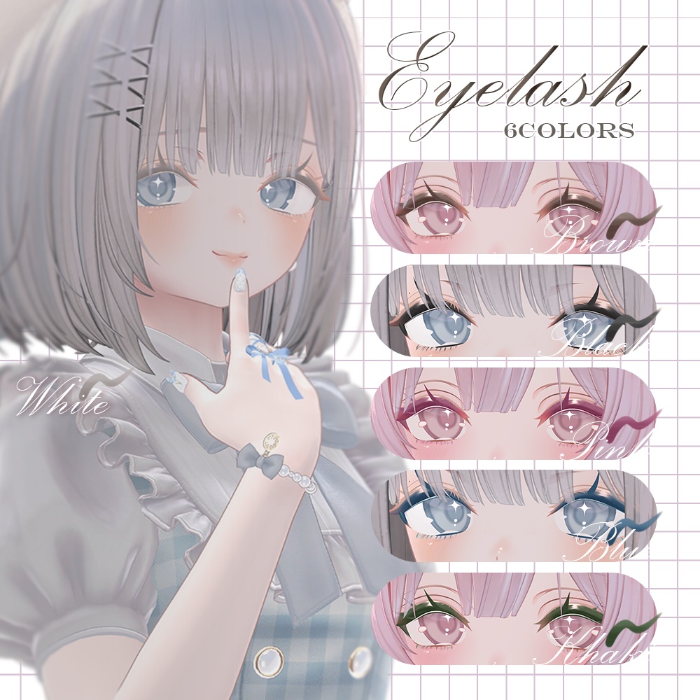 【2avatar対応】Sugar Bloom 【Makeup&Eye texture】