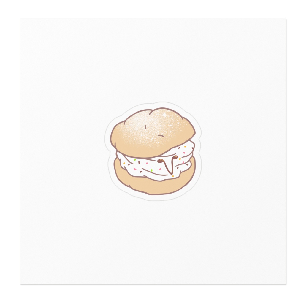 ShuCREAM Cafe シュックリーム ステッカー