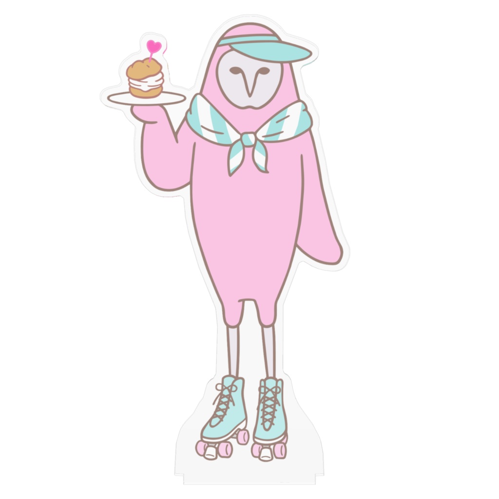 ShuCREAM Cafe ローラーガール アクリルスタンド
