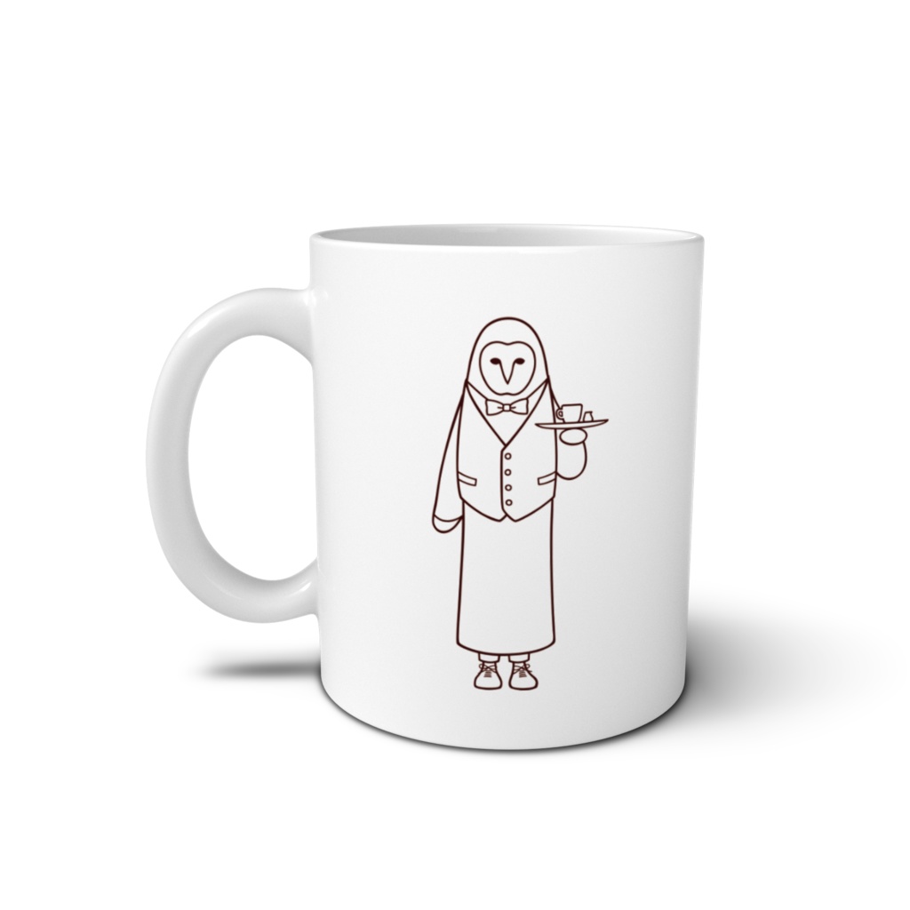 純喫茶シュックリーム ロゴ マグカップ