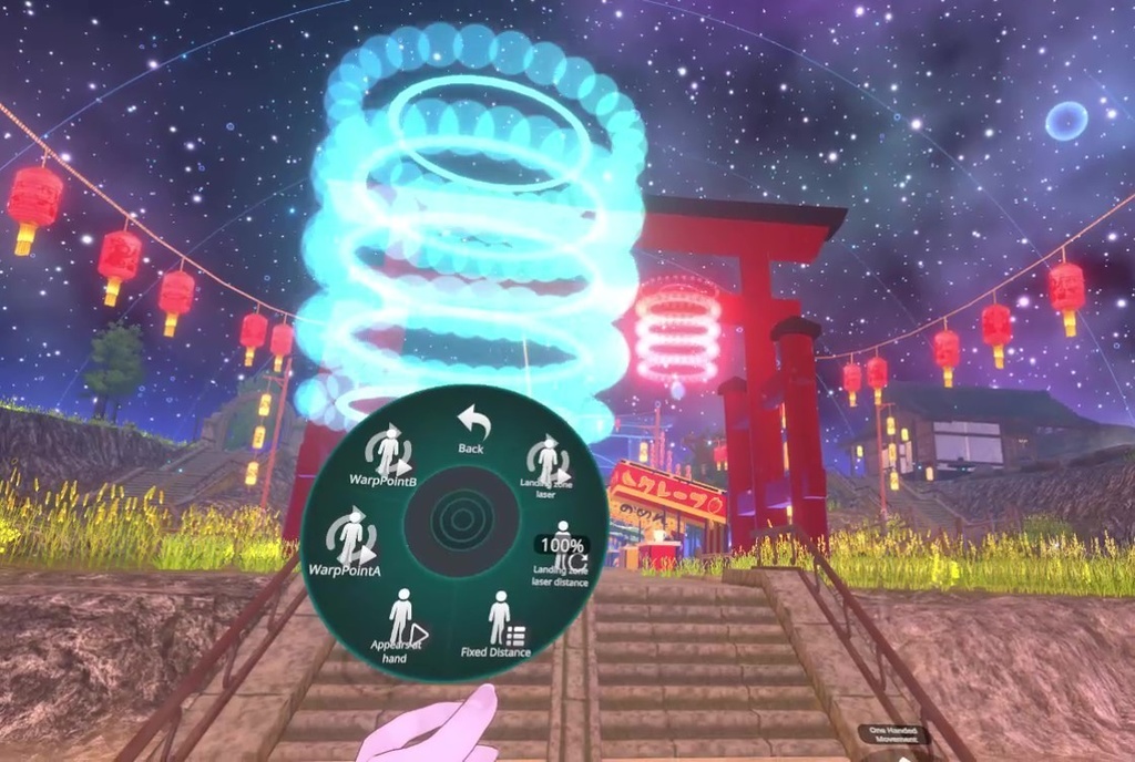 【VRCワープシステム】好きな場所にワープさせるギミック【VRC Warping System】