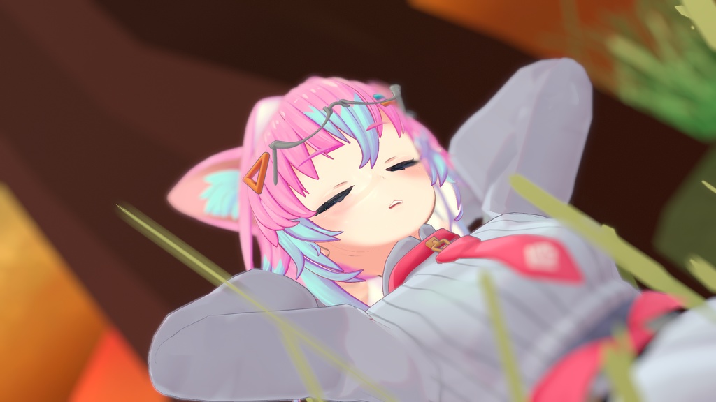 チセ 「-chise-」【VRChat想定オリジナル3Dモデル】