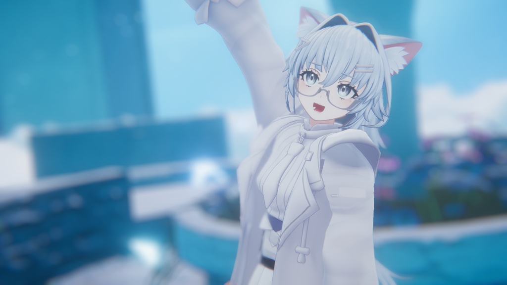 チセ 「-chise-」【VRChat想定オリジナル3Dモデル】