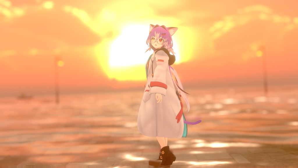 チセ 「-chise-」【VRChat想定オリジナル3Dモデル】