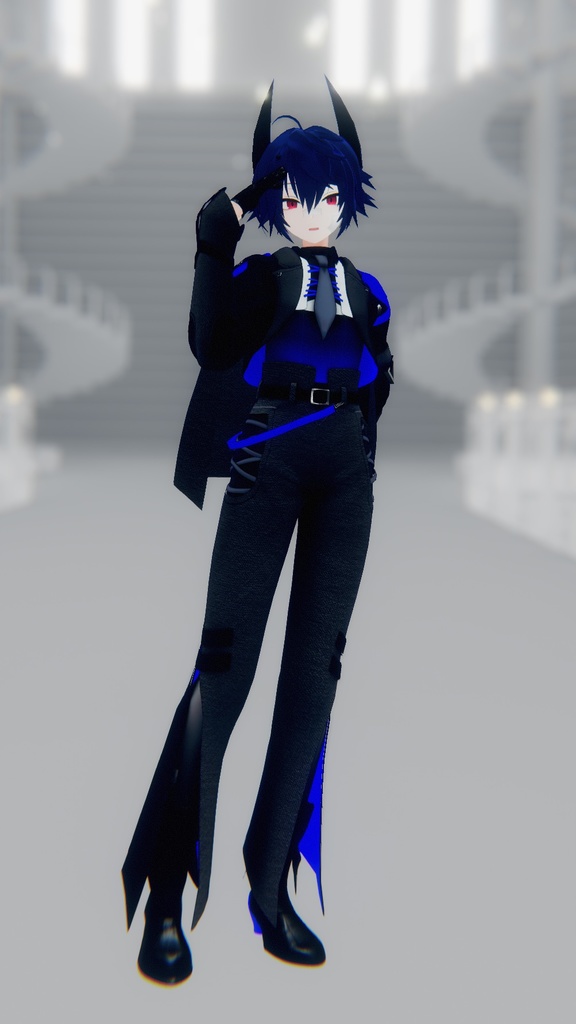 - Blaven - Novel Tailcoat【VRC想定3D衣装】