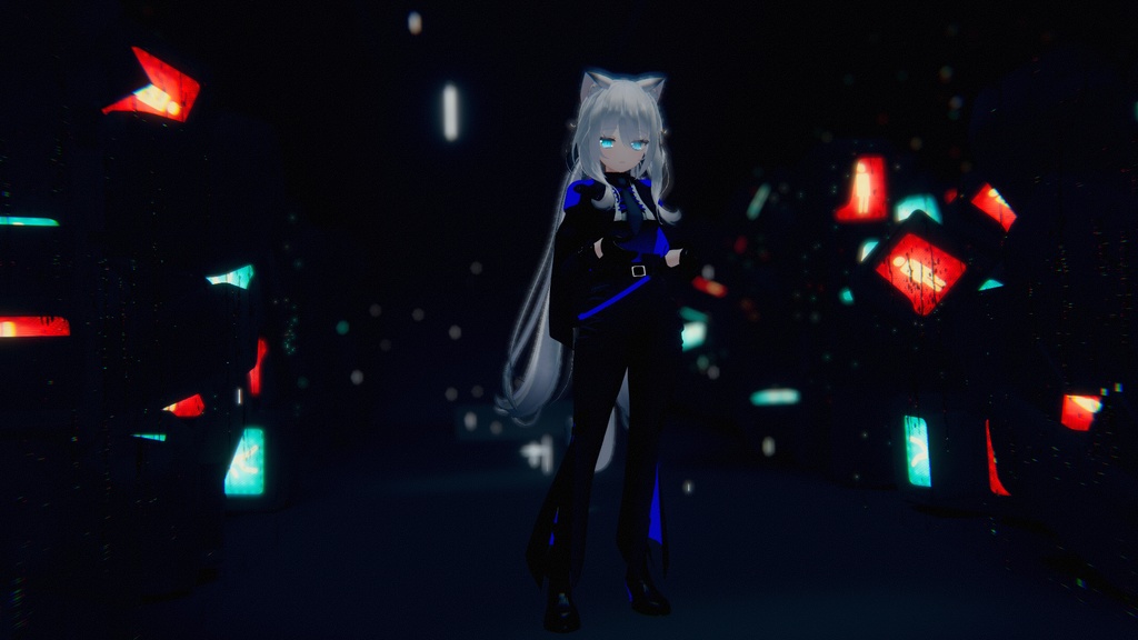 - Blaven - Novel Tailcoat【VRC想定3D衣装】