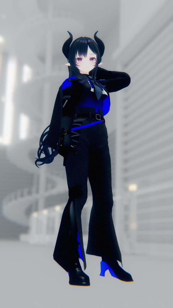 - Blaven - Novel Tailcoat【VRC想定3D衣装】