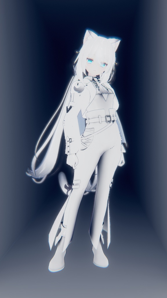 - Blaven - Novel Tailcoat【VRC想定3D衣装】