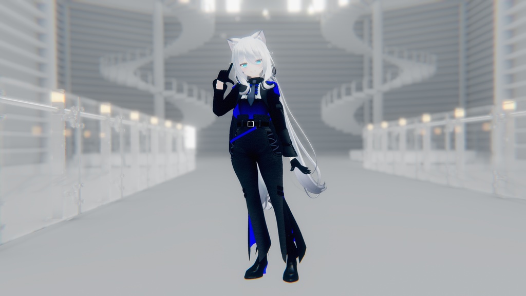 - Blaven - Novel Tailcoat【VRC想定3D衣装】