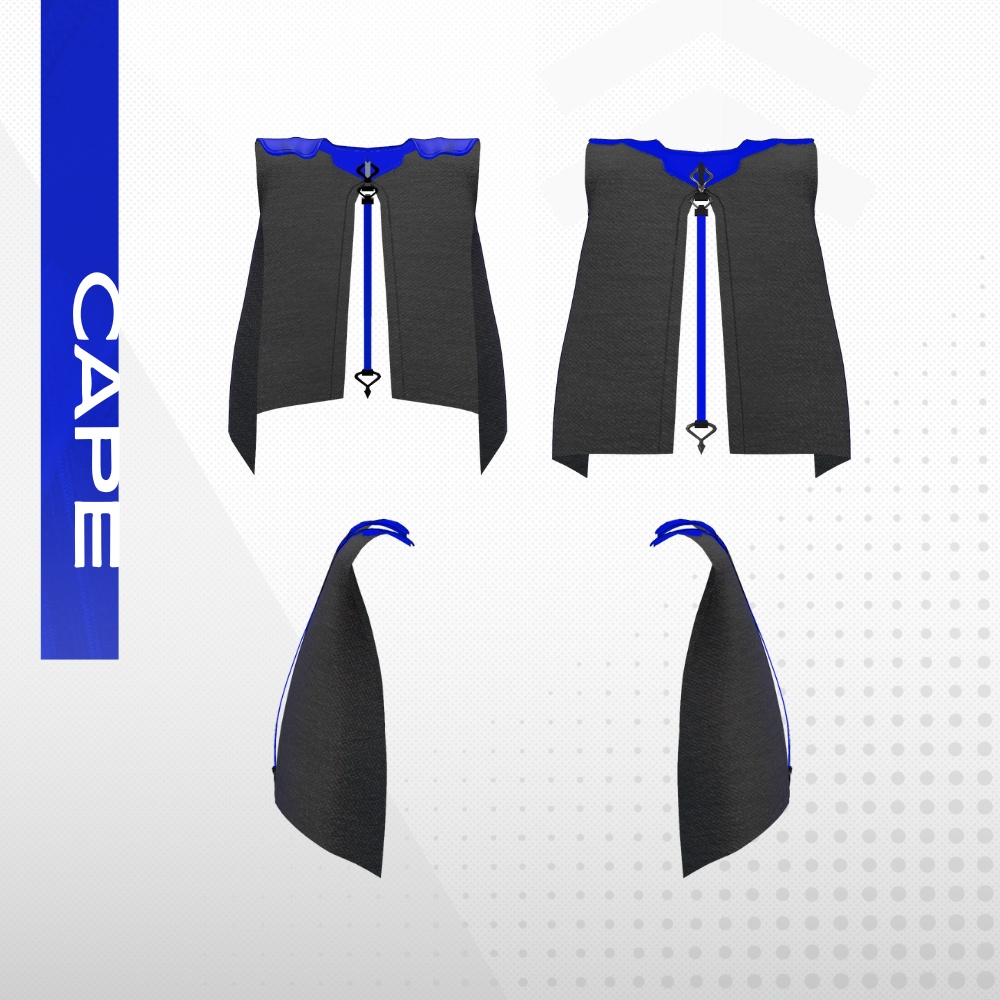 - Blaven - Novel Tailcoat【VRC想定3D衣装】