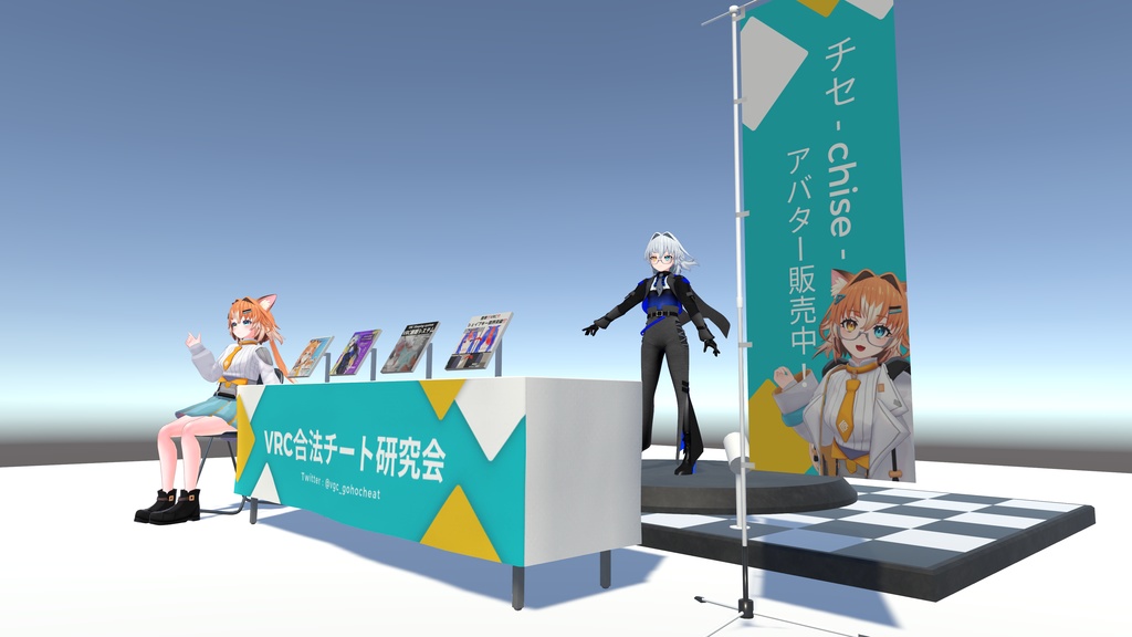 【商用利用OK‼】即売会セット!!【机,椅子,ハタ,展示パネルetc....】