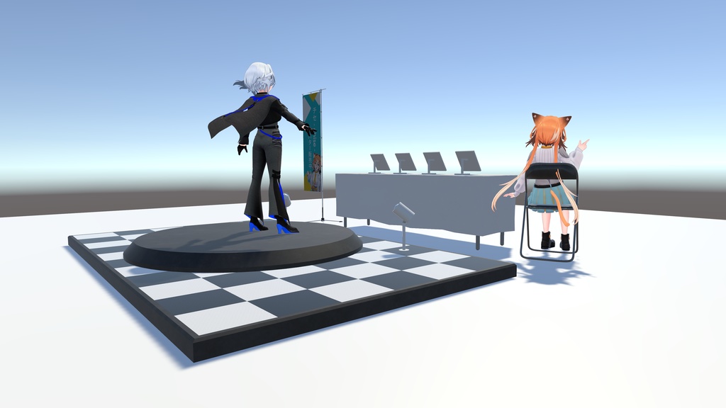 【商用利用OK‼】即売会セット!!【机,椅子,ハタ,展示パネルetc....】