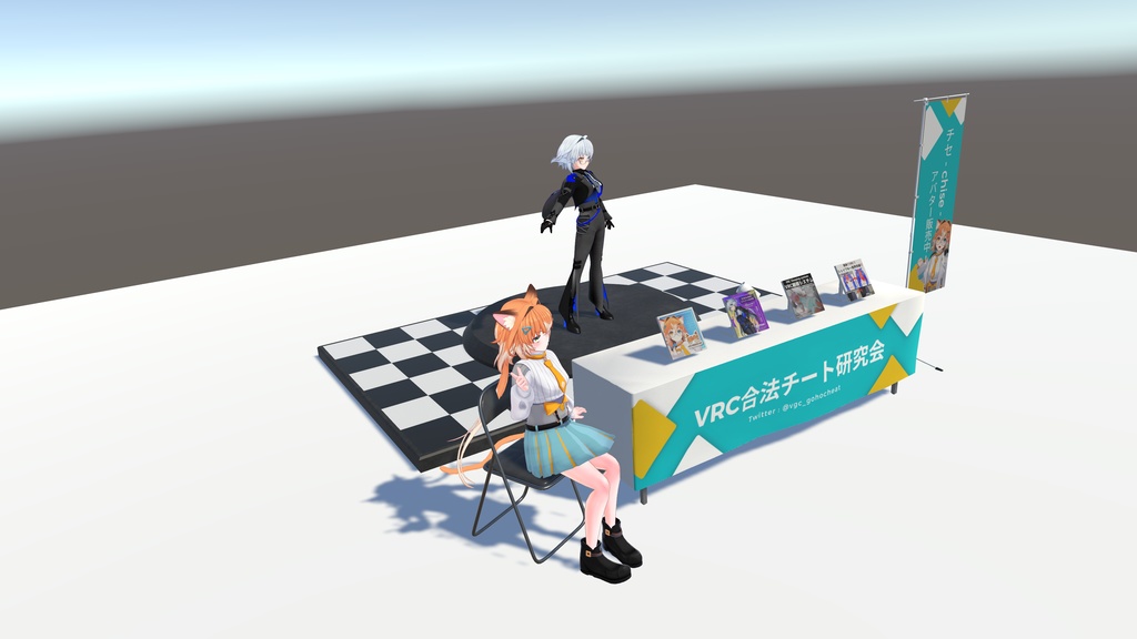 【商用利用OK‼】即売会セット!!【机,椅子,ハタ,展示パネルetc....】