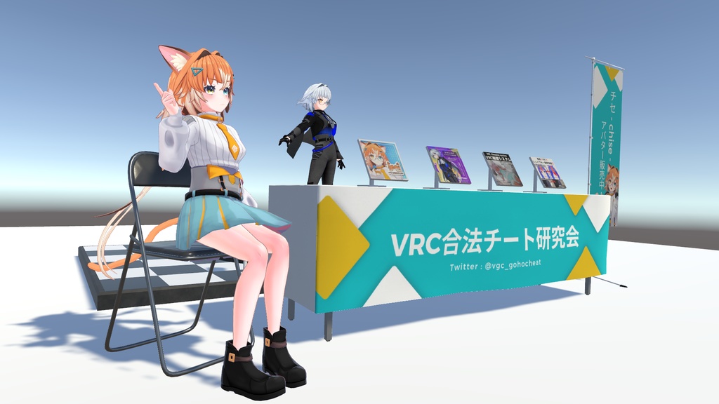 【商用利用OK‼】即売会セット!!【机,椅子,ハタ,展示パネルetc....】