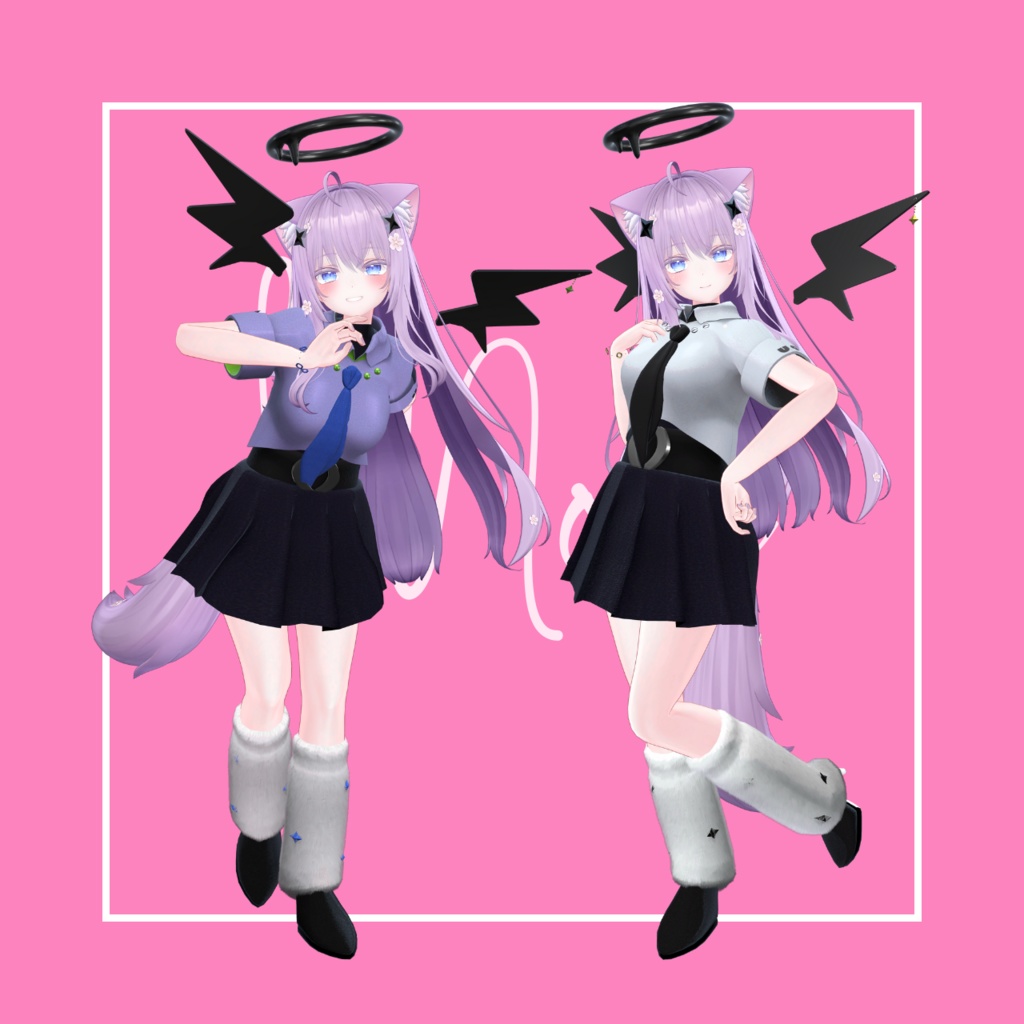 KOAKUMA step【VRC想定3D衣装】