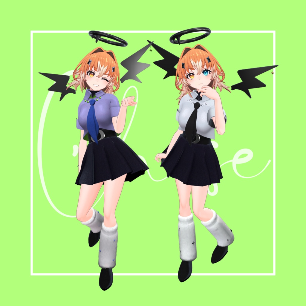 KOAKUMA step【VRC想定3D衣装】