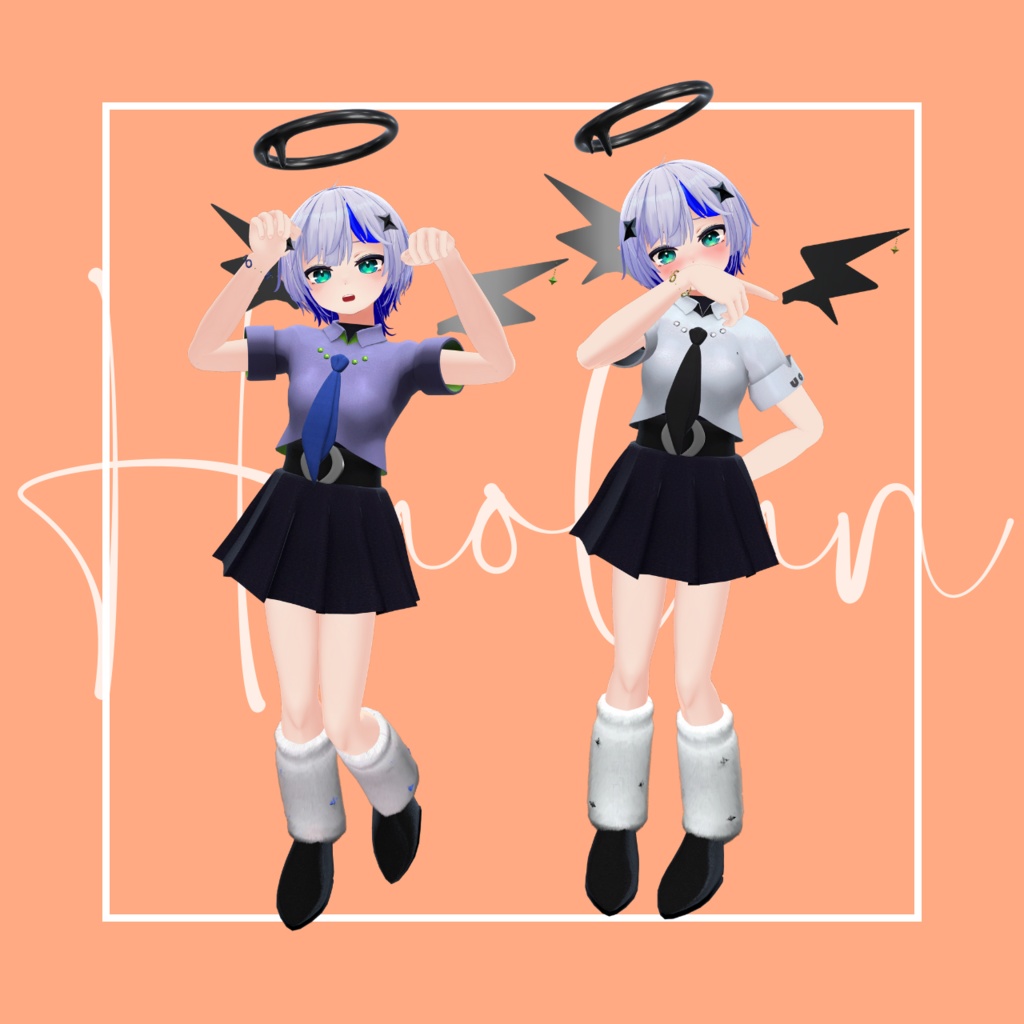 KOAKUMA step【VRC想定3D衣装】