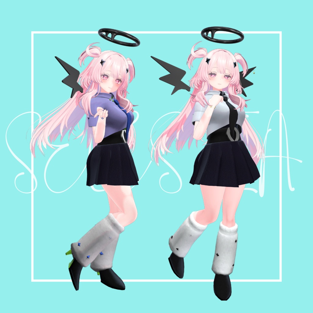 KOAKUMA step【VRC想定3D衣装】