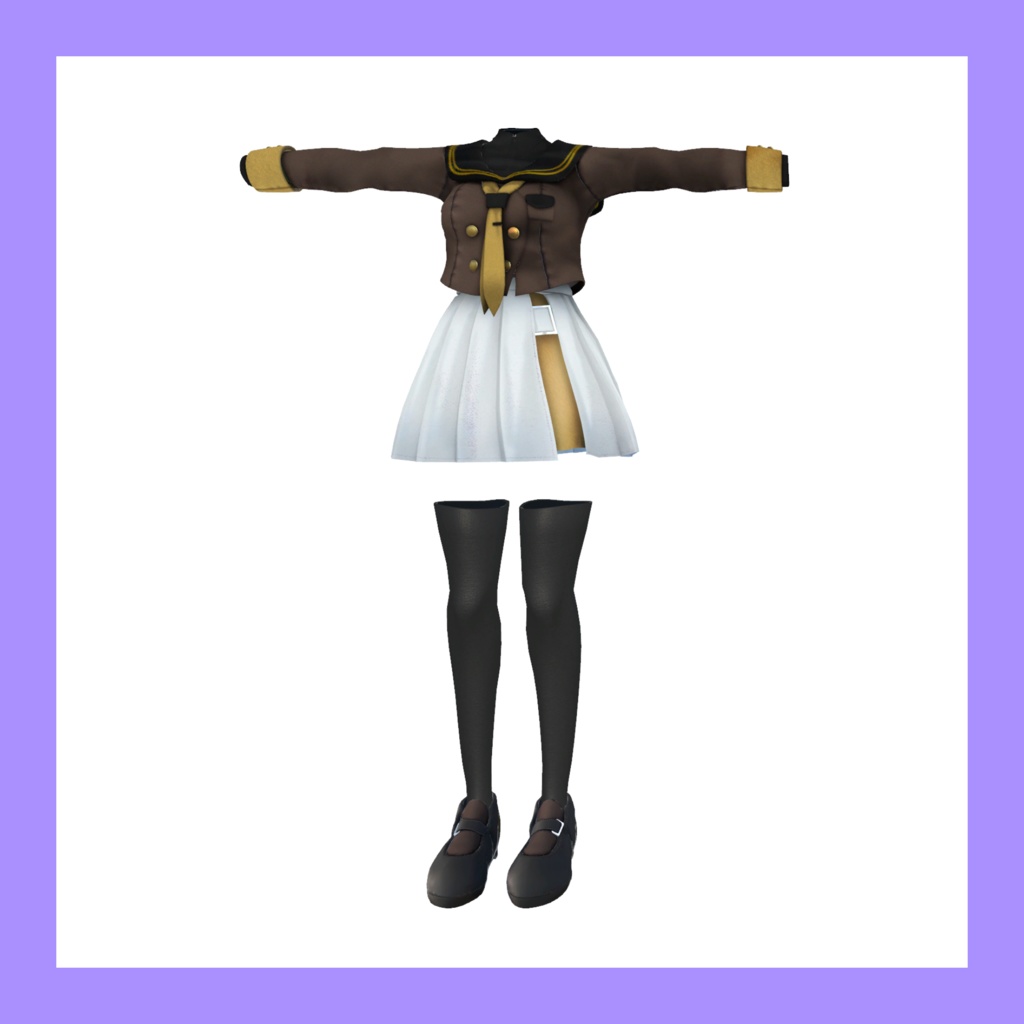 ヒョウ - Hyo -【改変ツール付き】【VRC想定3Dモデル】