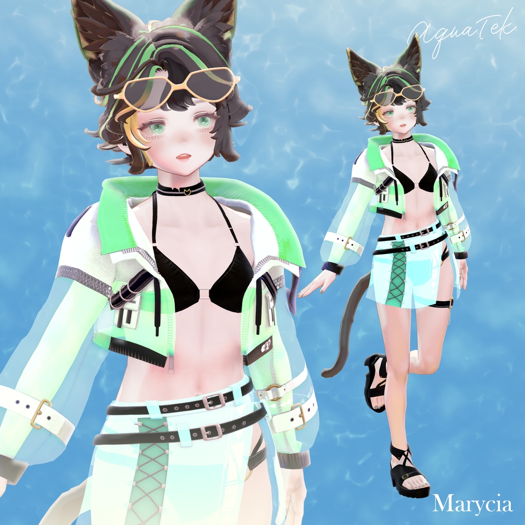 👙『AquaTek - アクアテック - 』【19アバター以上対応】