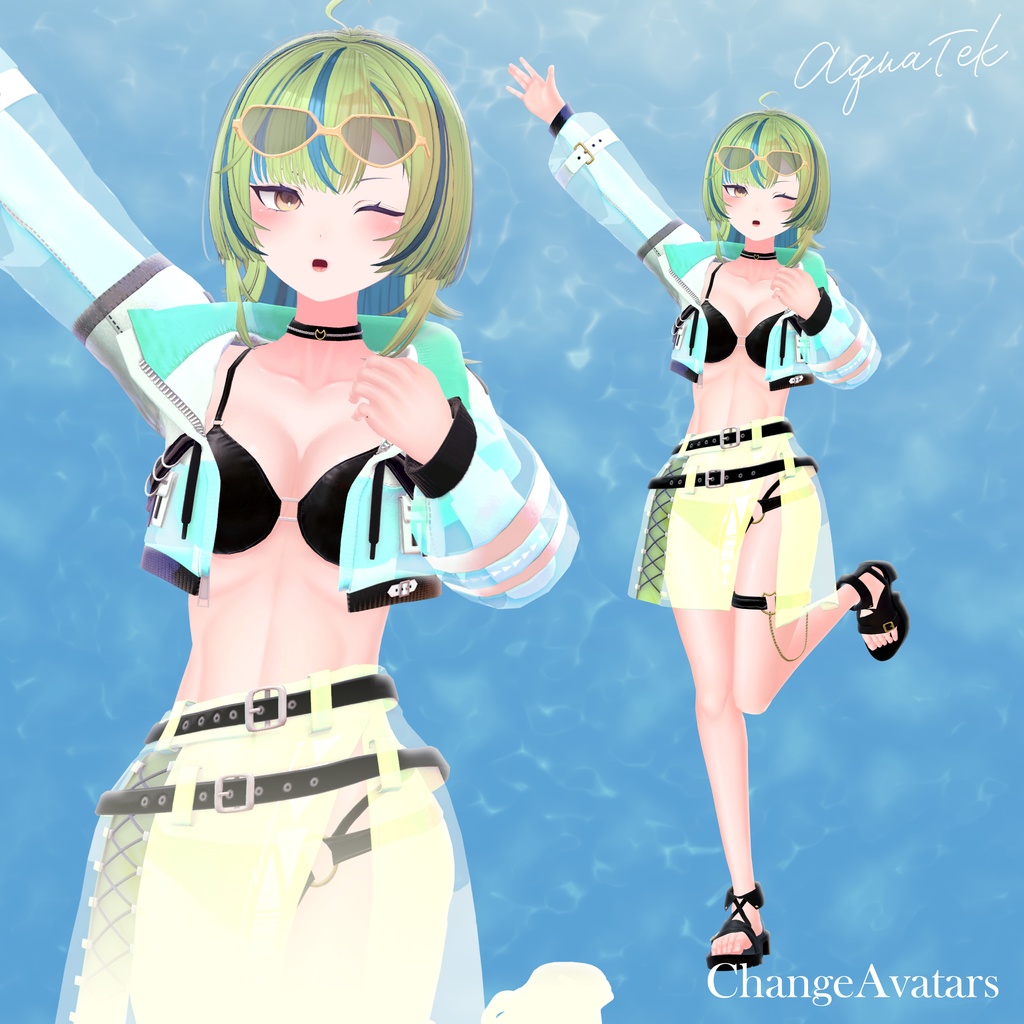 👙『AquaTek - アクアテック - 』【19アバター以上対応】