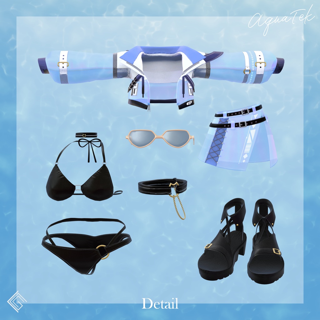 👙『AquaTek - アクアテック - 』【19アバター以上対応】