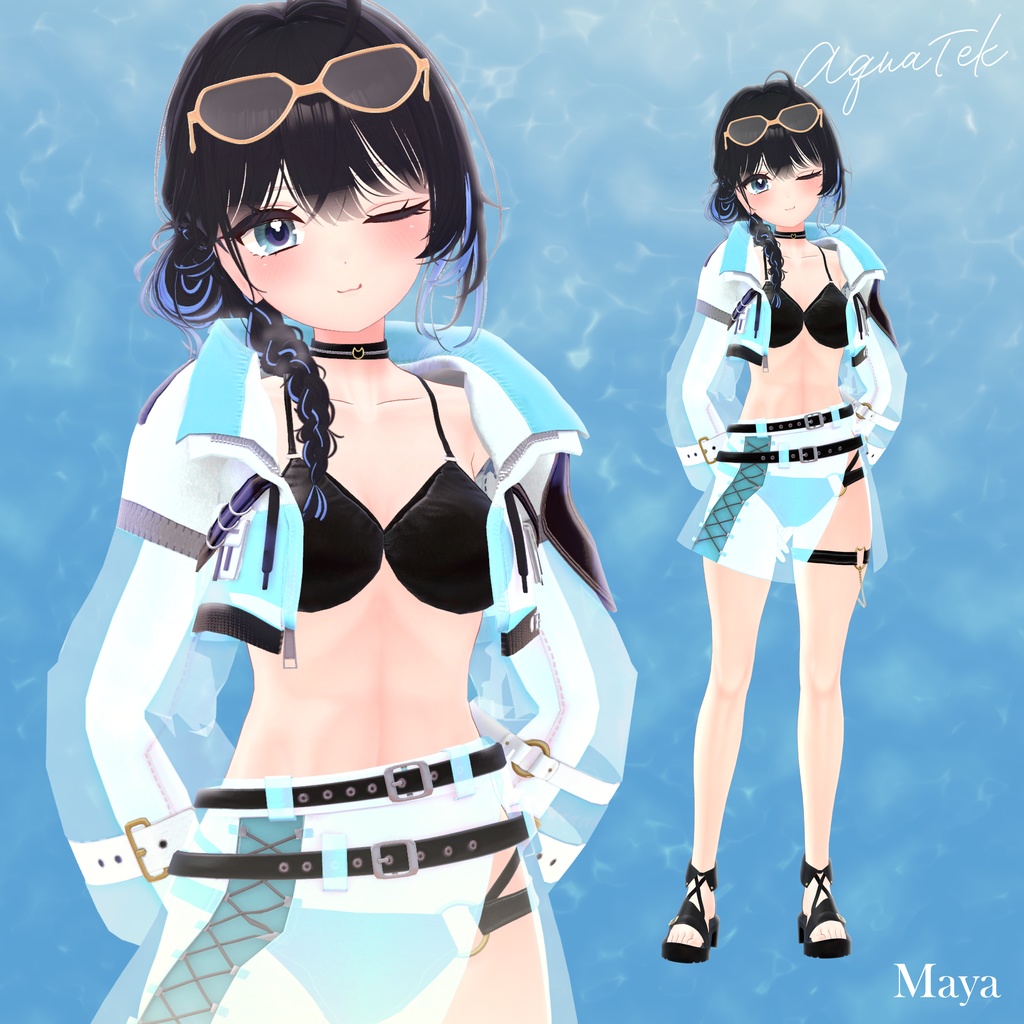 👙『AquaTek - アクアテック - 』【19アバター以上対応】