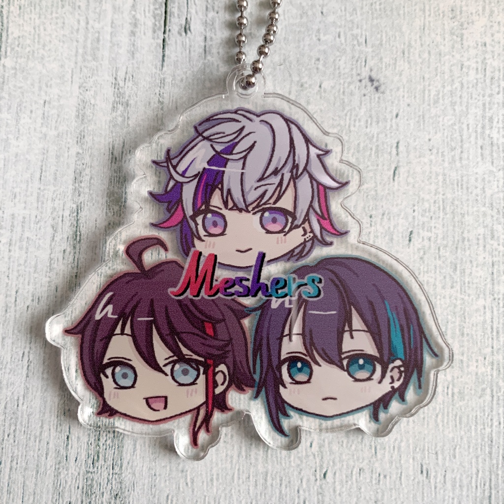 【非公式】メッシャーズ アクリルキーホルダー (再販)