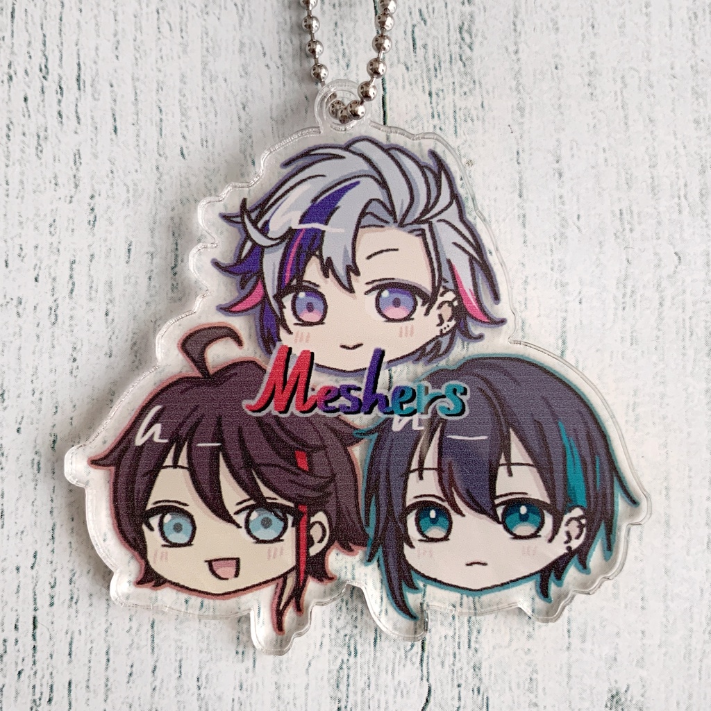 【非公式】メッシャーズ アクリルキーホルダー (再販)