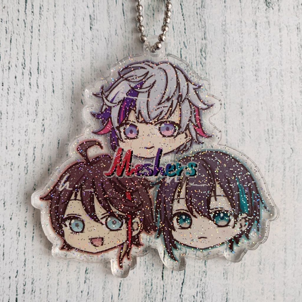 【非公式】メッシャーズ アクリルキーホルダー (再販)