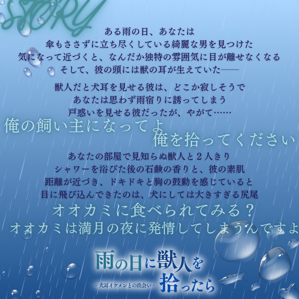 【名前呼び】イケメン獣人を拾ったら