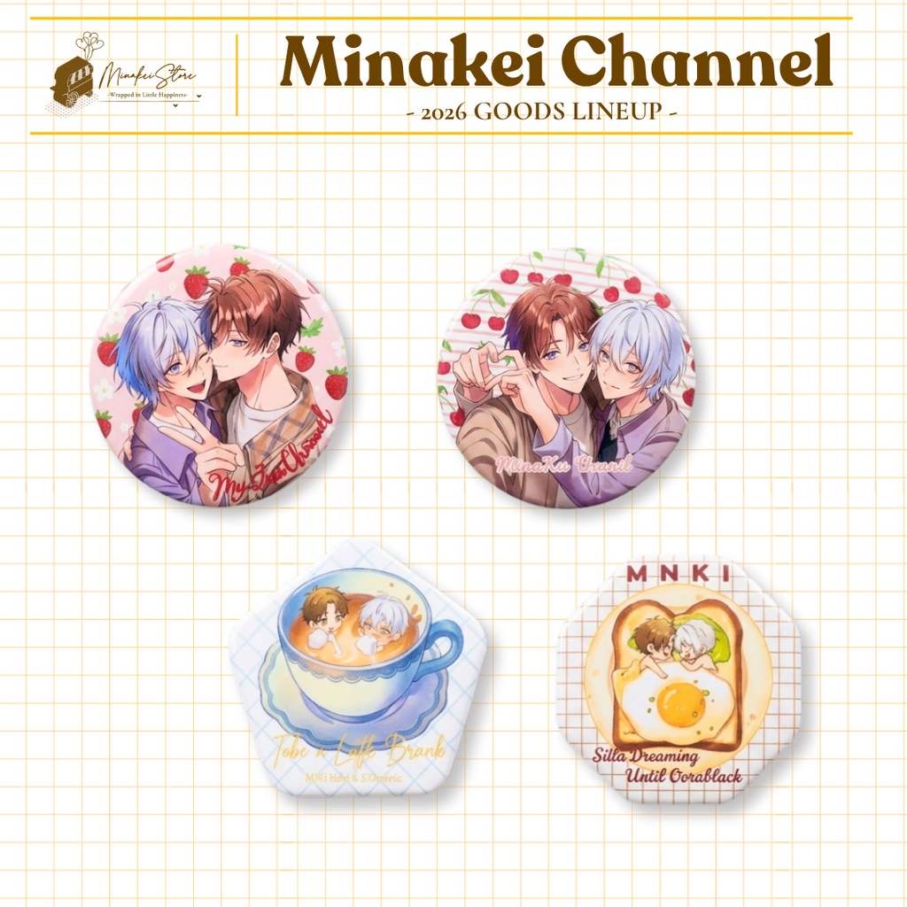 【受注生産】缶バッジセット