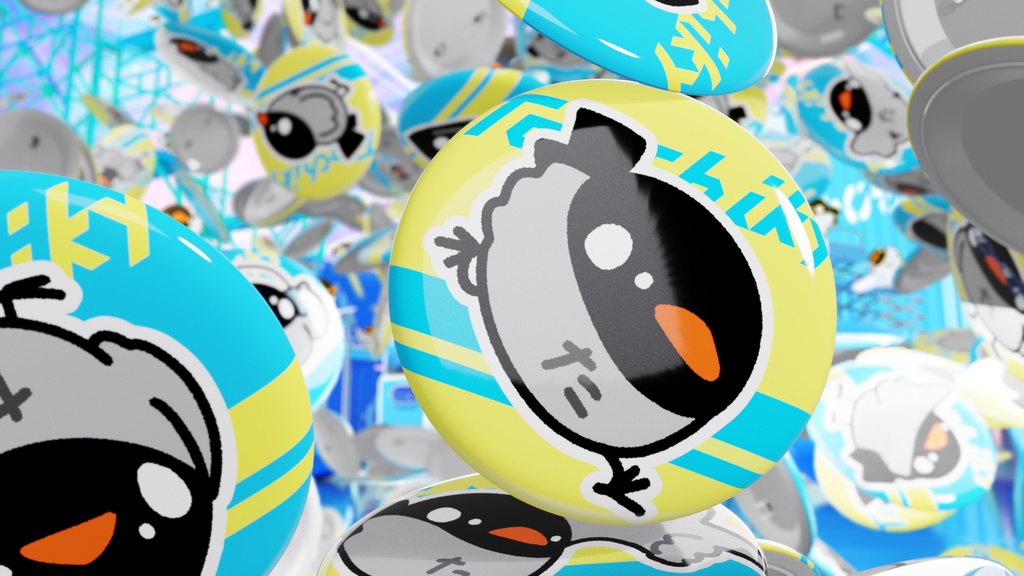 Tanchikyのランダム缶バッチキ【全31種】