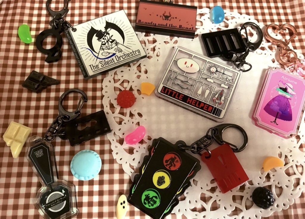 アブノマ×雑貨アクキー