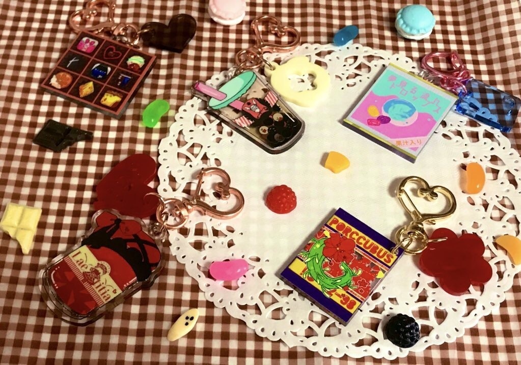 アブノマ×雑貨アクキー