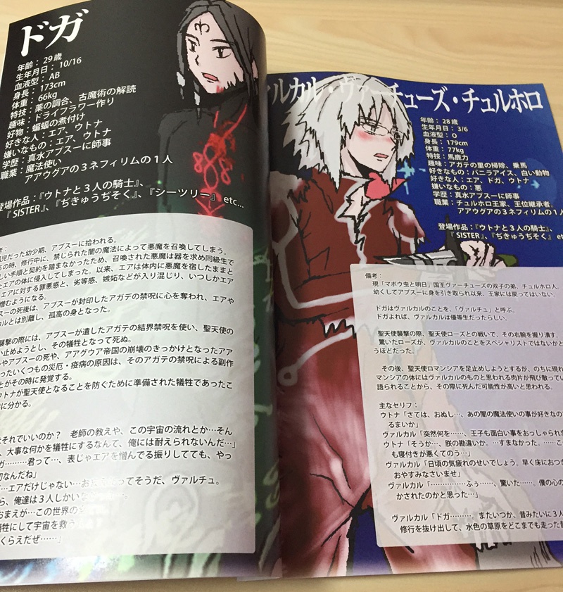 冊子『アアグウア調査書』