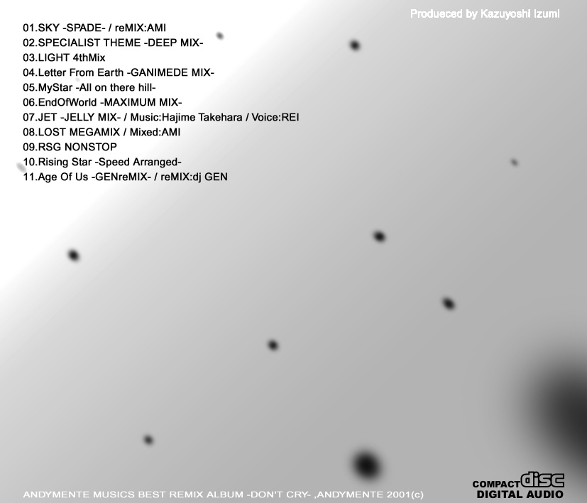 音楽アルバム『Don't Cry』