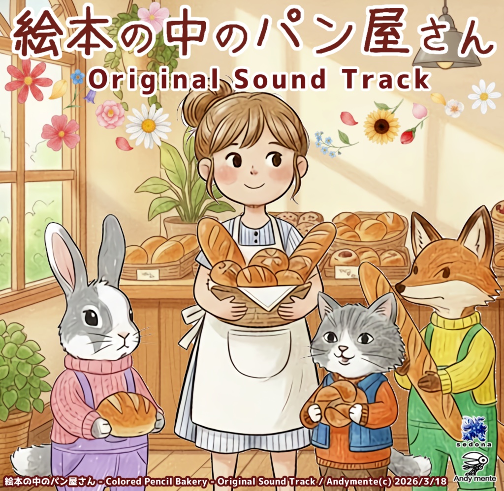 音楽アルバム『絵本の中のパン屋さん -Colored Pencil Bakery-』Original Sound Track
