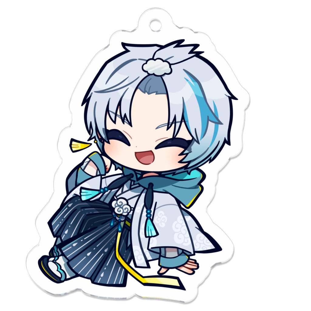 天水流雲 和装 笑顔ver アクリルキーホルダー