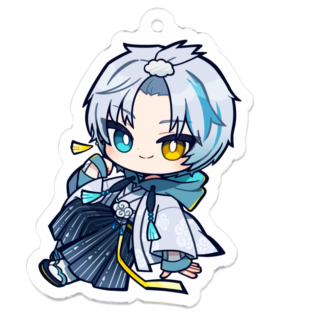 天水流雲 和装通常ver アクリルキーホルダー