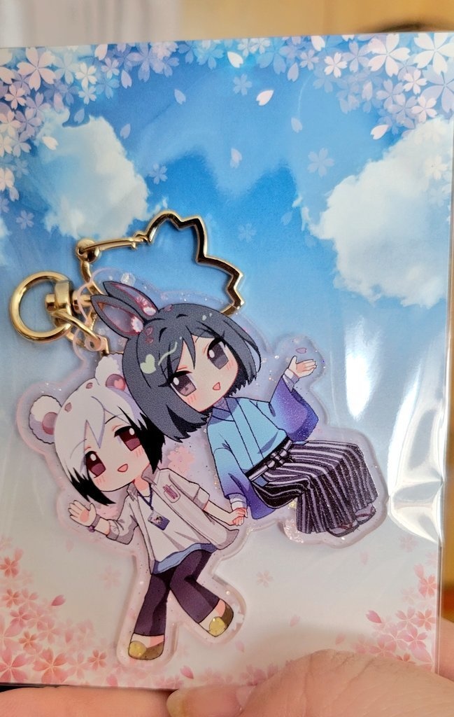 そらくろ(くまうさ)アクキー