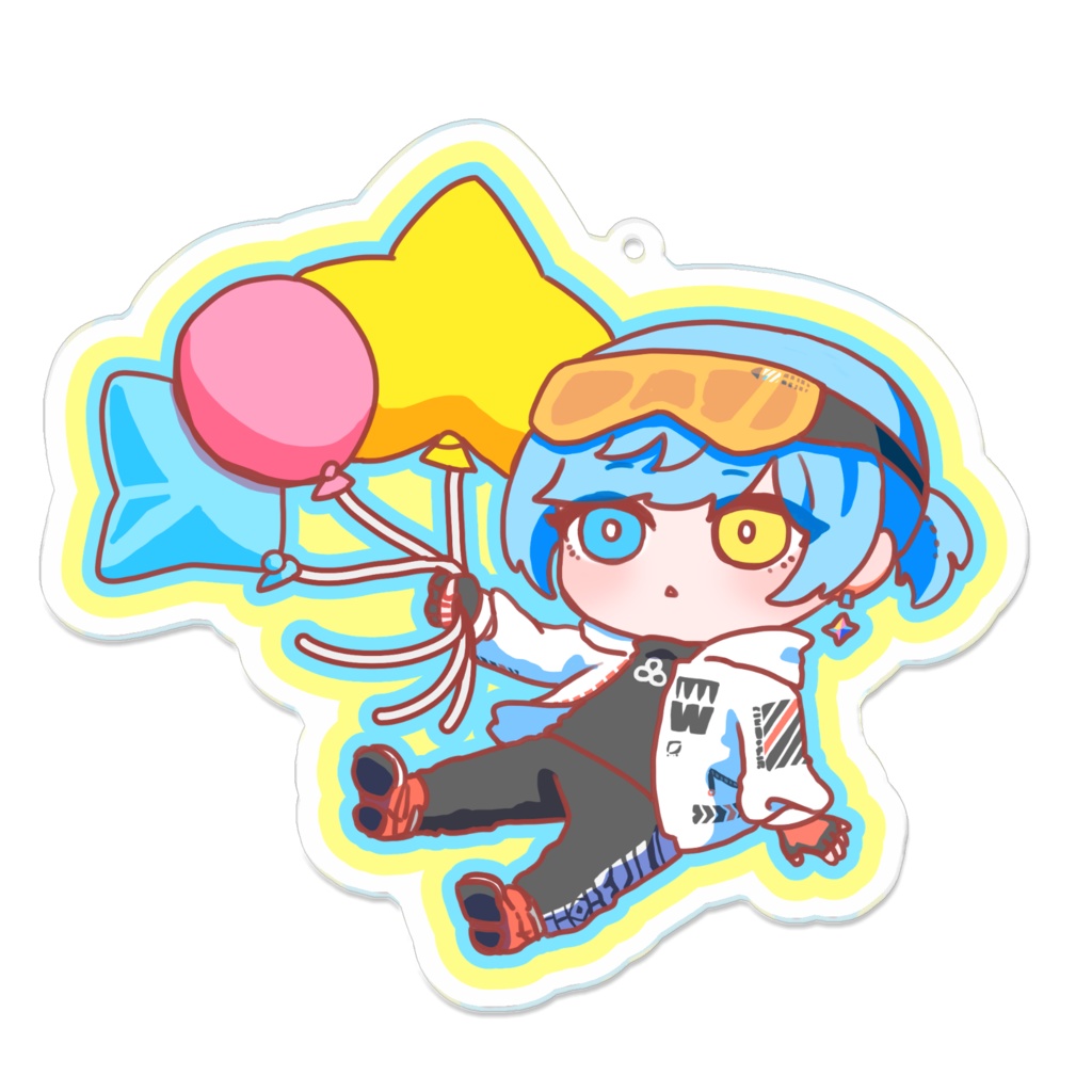 ワット アクリルキーホルダー【クラッシュフィーバー非公式グッズ】