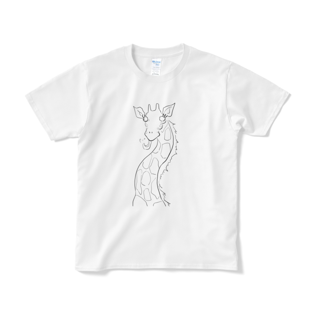 べろキリンTシャツ(ホワイト)