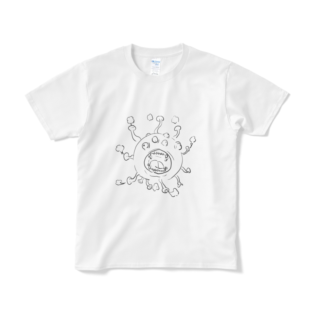 コロさんTシャツ(ホワイト)