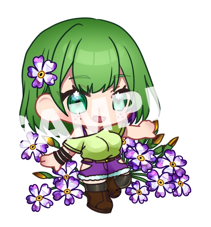 Virthday Jewel　しらさぎみなとステッカー