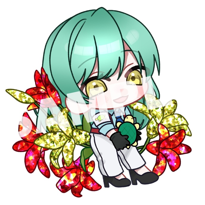 Virthday Jewel　芹沢かめりステッカー