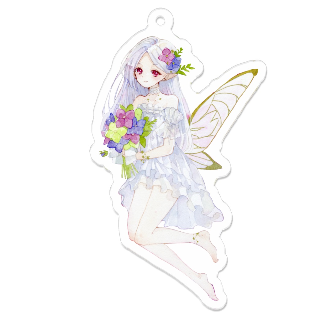 【アクリルキーホルダー】癒しの妖精