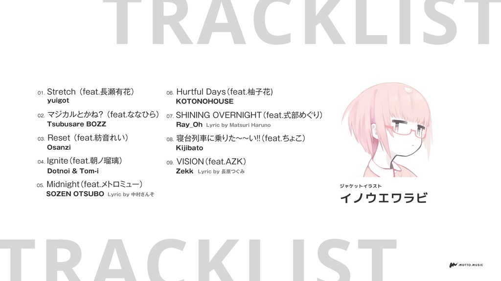 Image.【MOTTO盤】